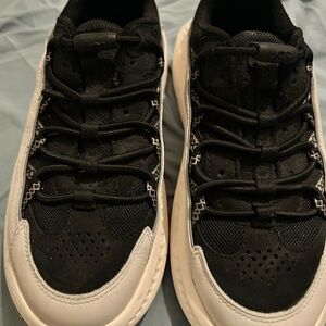 UGG CA805 V2 REMIX Black and White Sneakers
